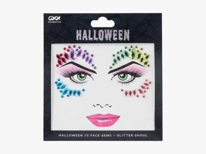 OXX Cosmetics 70 Piece Halloween Face Gems - Glitter Ghoul