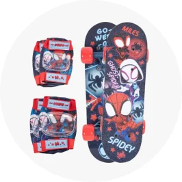 Disney Junior Marvel Spidey and His Amazing Friends Skateboard Combo