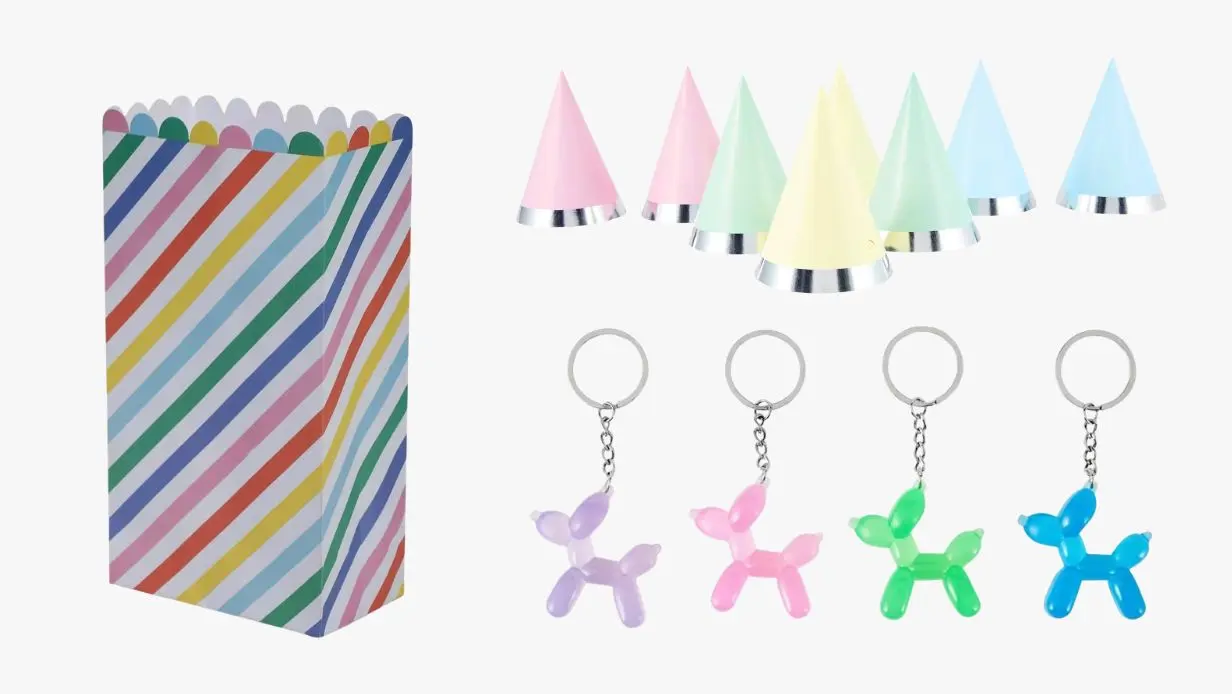 Party favour half banner