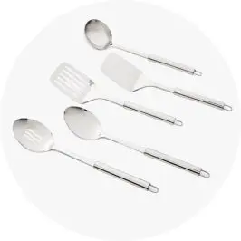 5 Piece Stainless Steel Utensil