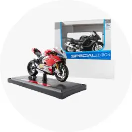 Maisto Special Edition 118 Die-cast Metal Motorbike Toy - Asso