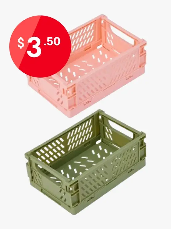 2 Pack Collapsible Containers $