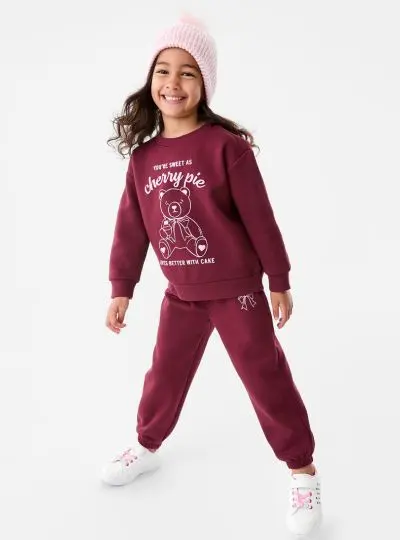 girls cherry pie tracksuit