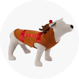 Pet Hoodie Reindeer - L