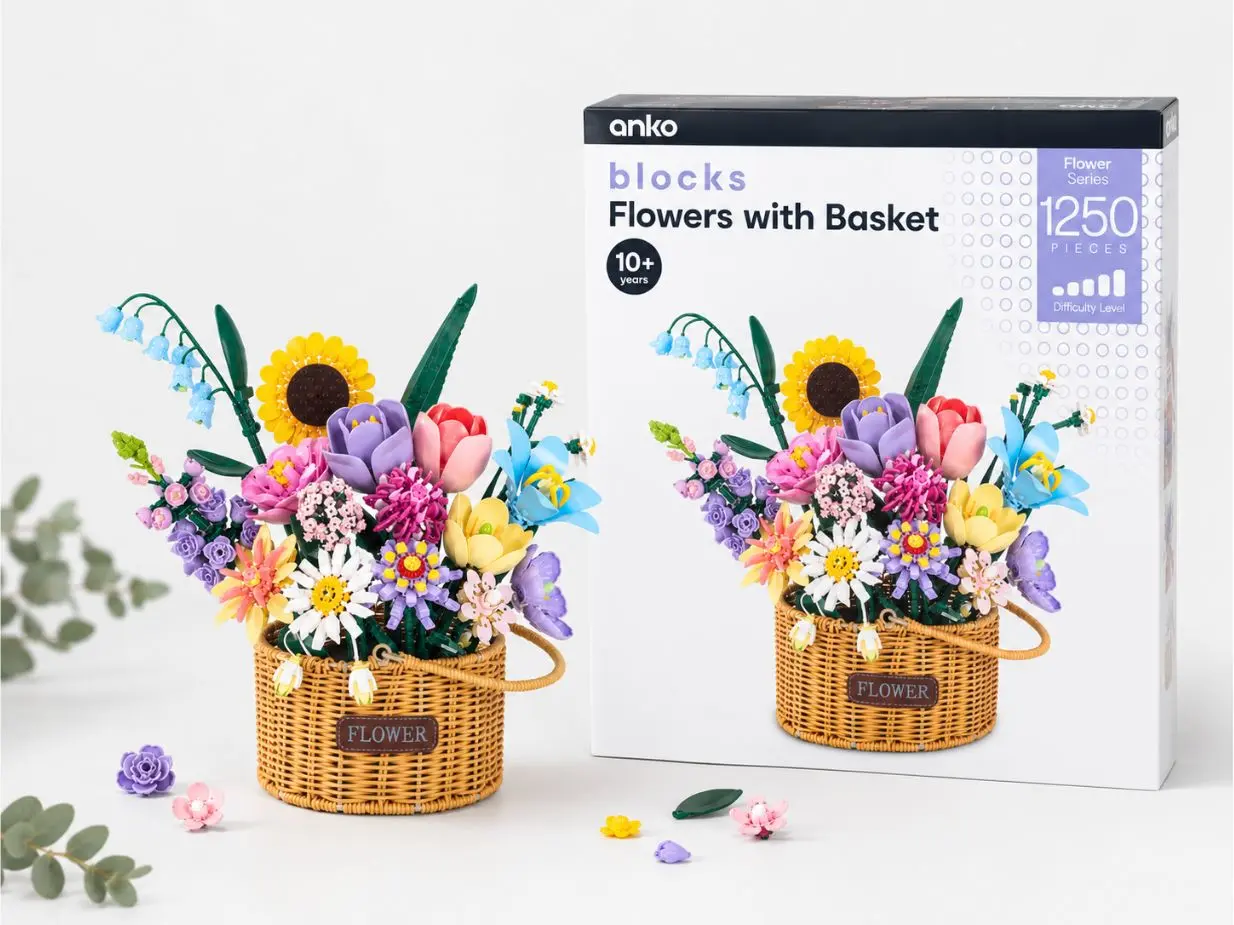Flower building blocks