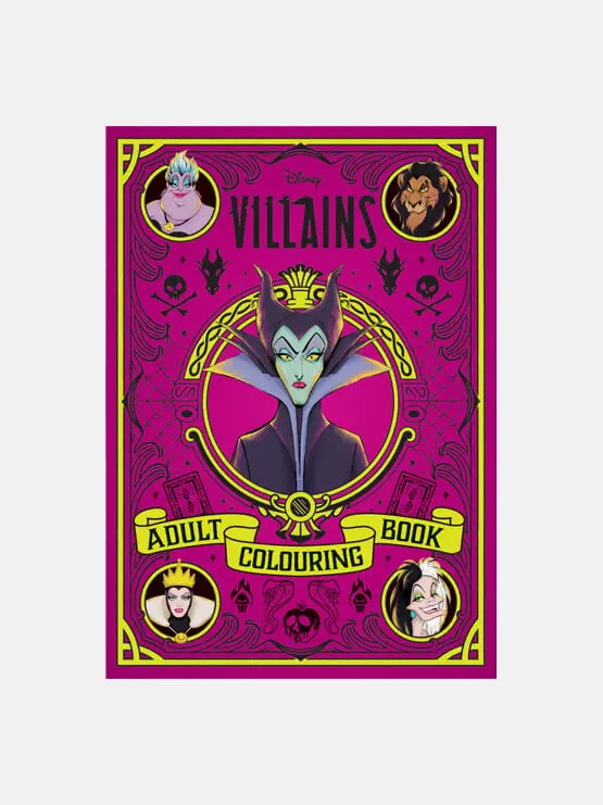 Disney Villains: Adult Colouring 