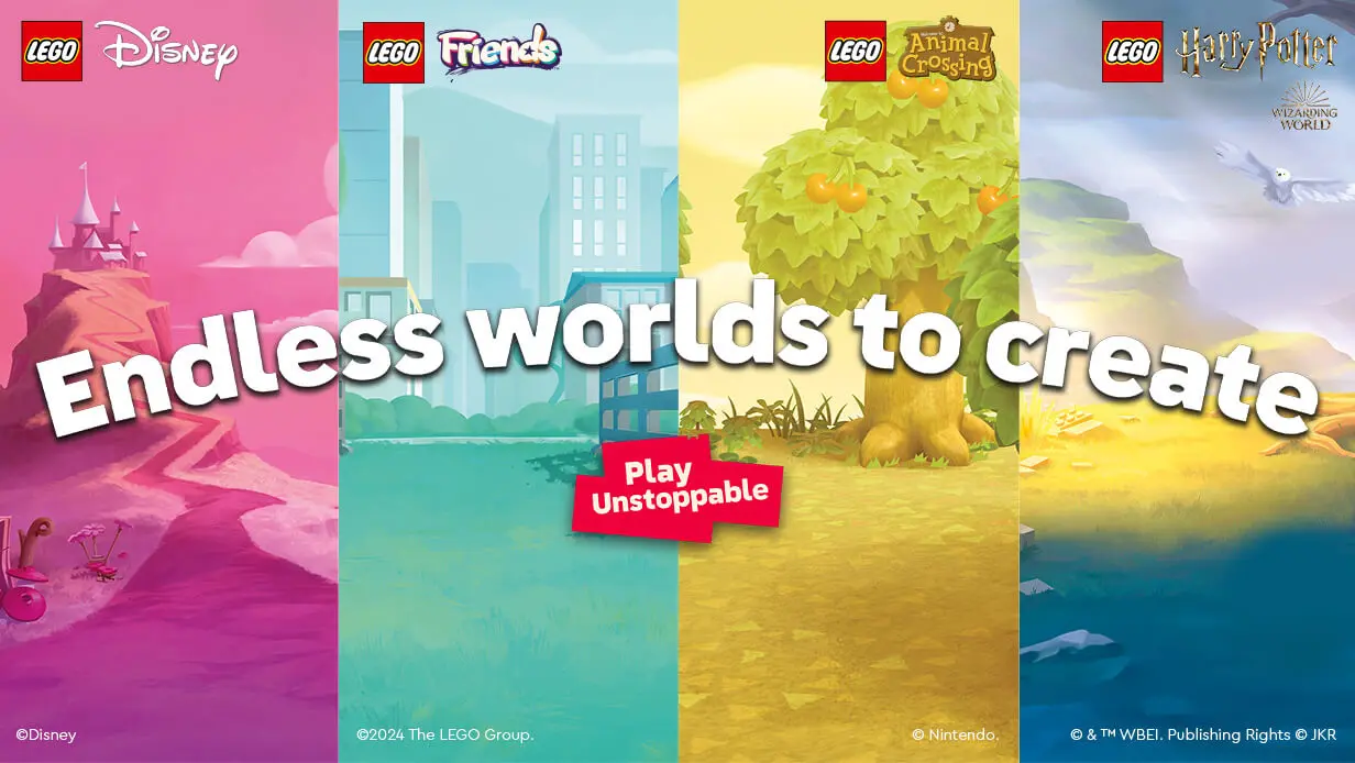 Endless Worlds to Create Girls LEGO