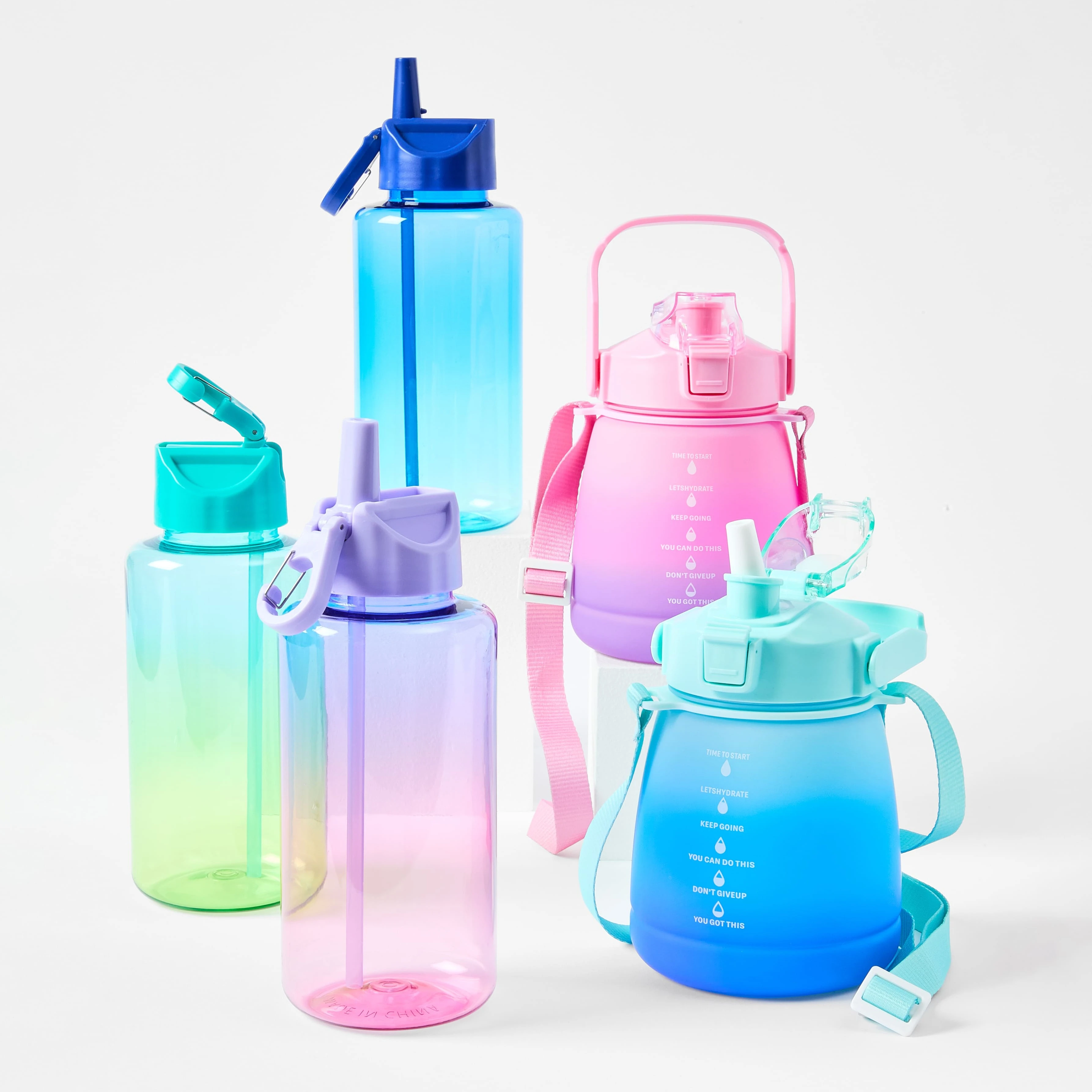 Drink bottles assortment