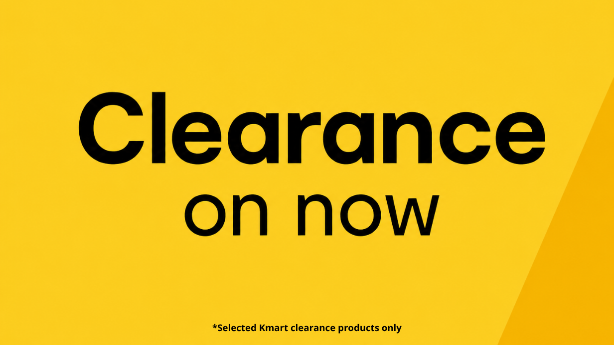 Kmart clearance