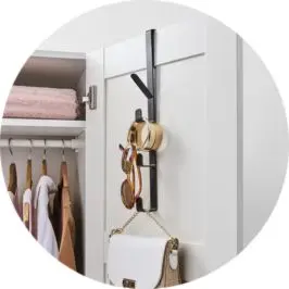 Over the Door Vertical Hook - B