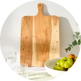 Blonde Acacia Rectangle Paddle Board
