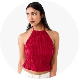 Womens Tiered Strappy