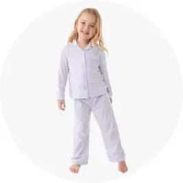 Kids Button Through Pyjama