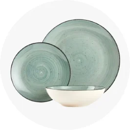 Dinnerware plates and bowl