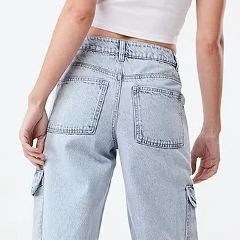 cargo jeans back view