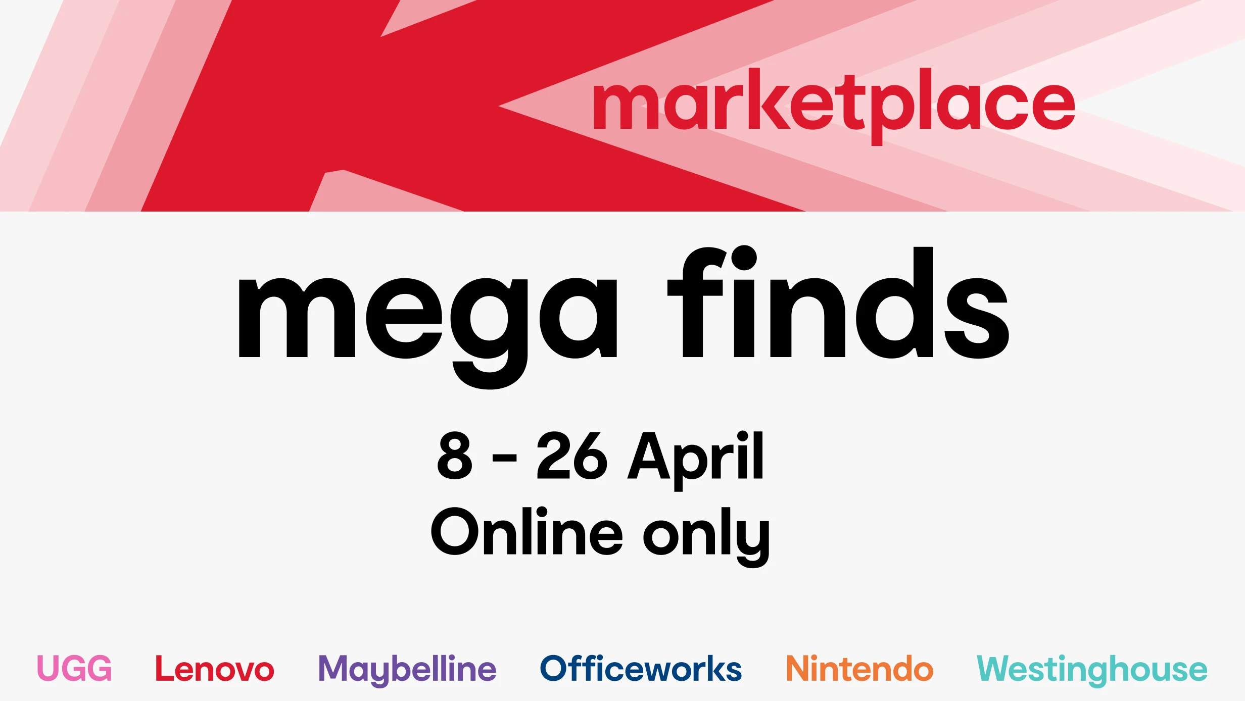 New marketplace mega finds banner