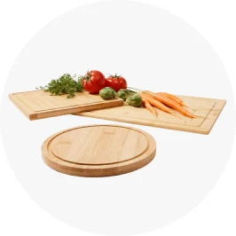 Set of 3 Bamboo Cutting Bo