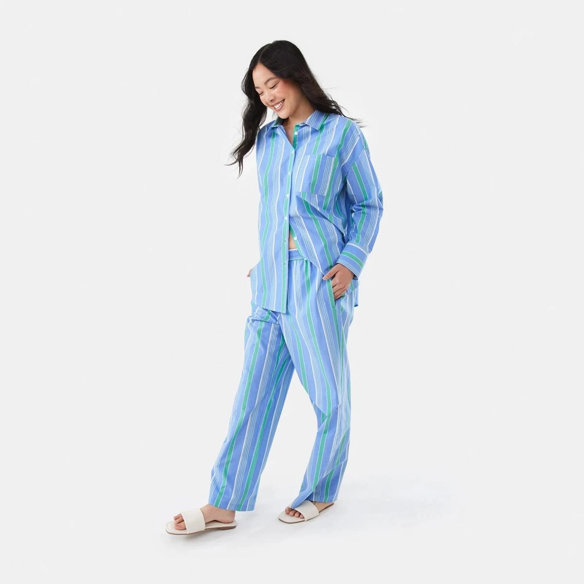 Poplin Pants