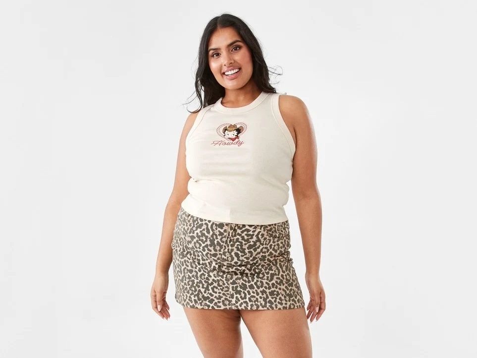 Betty Boop License Sleeveless Crop 