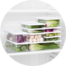 10 Piece Fridge/Freezer Storage