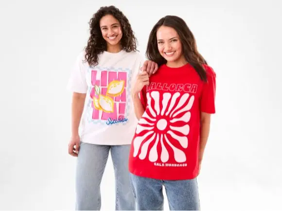 Womens summer graphic tees