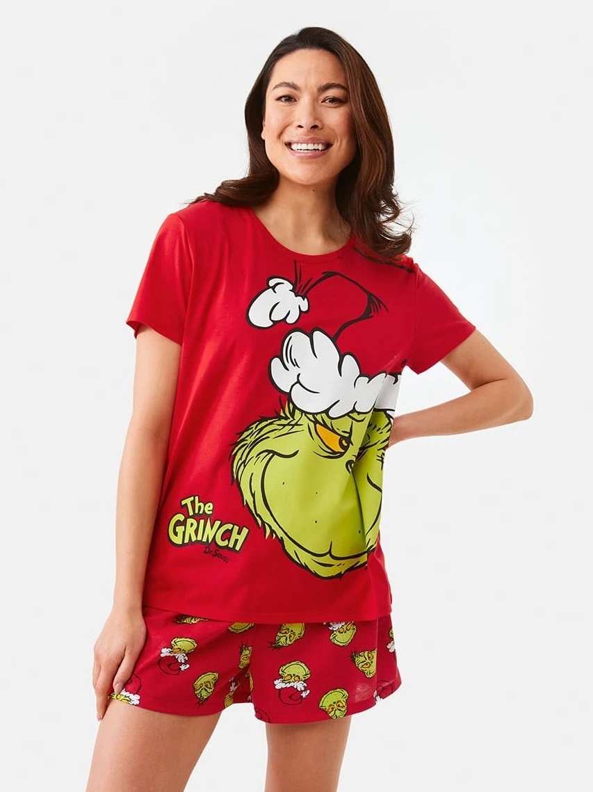 The Grinch License Christmas Family Matching Pyjama