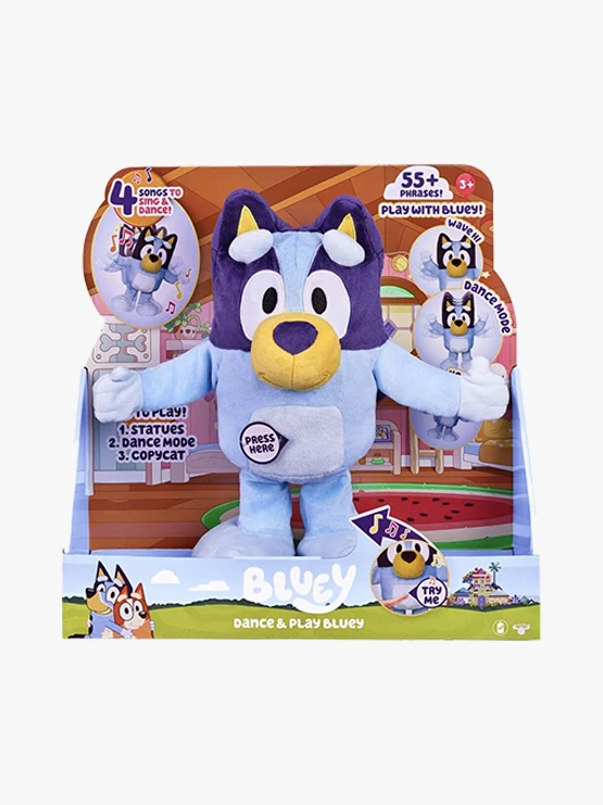 43452392 Dance & Play Bluey Plush Toy 