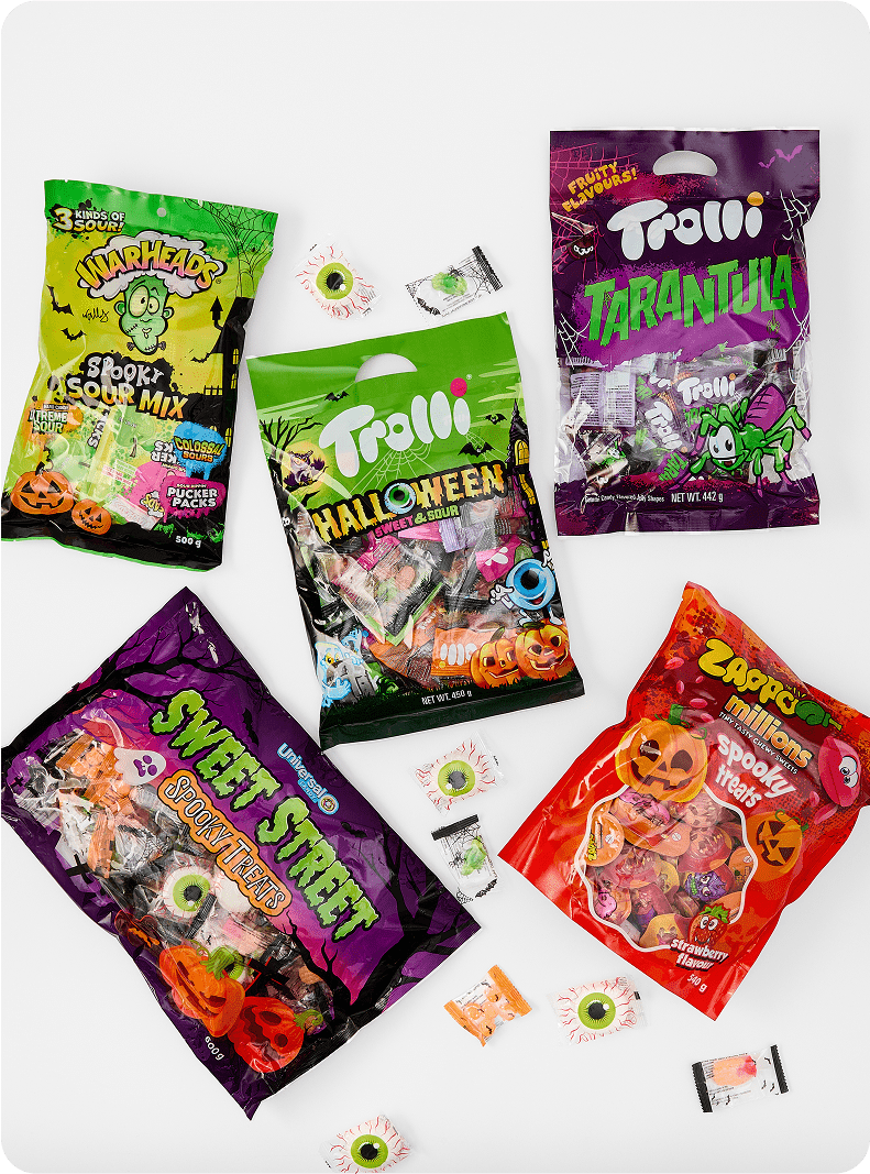 Halloween Themed Candy & Treats