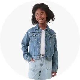 Light Wash Denim Jacket for G