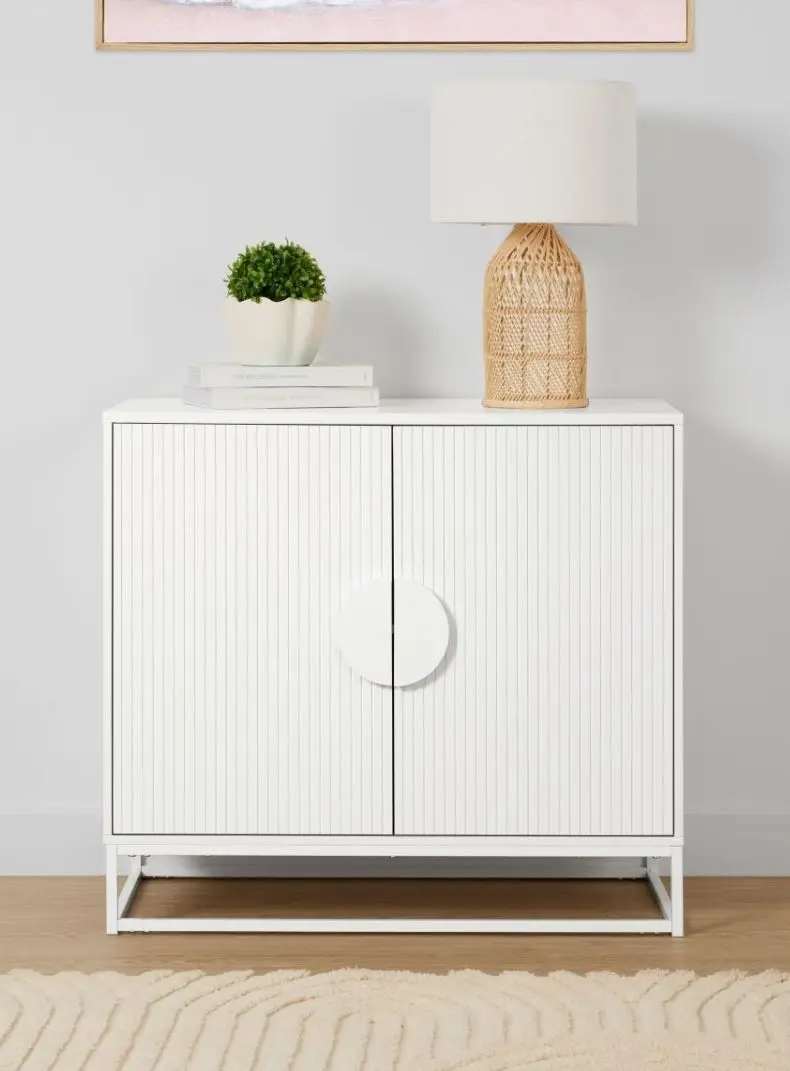 Stevie Ribbed Cabinet - W