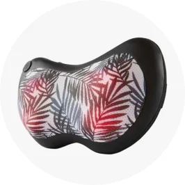 Massage Pillow - Black and W