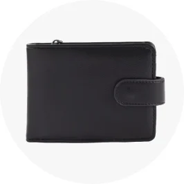 Mens Black Colour Wallet With a