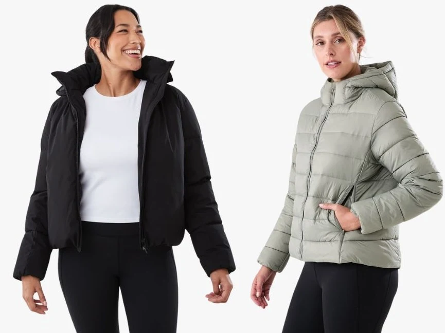 Womens Active Puffer Jackets