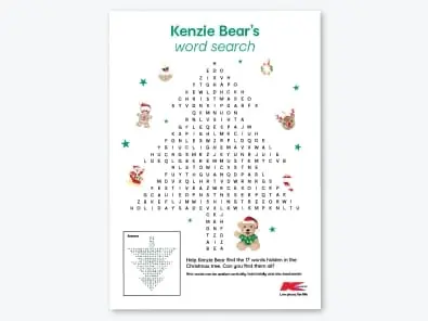 Kenzie Bear Word Se