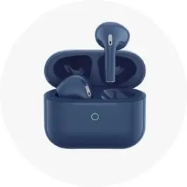 Navy wireless headph