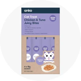 4 Pack Pet Treat Juicy Bite Chicken and 