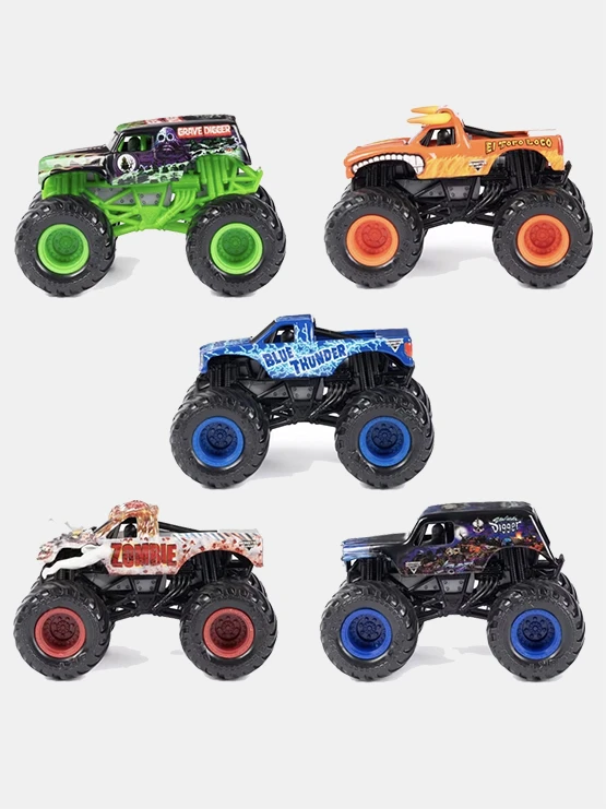 5 Pack Monster Jam Pit Party Truck