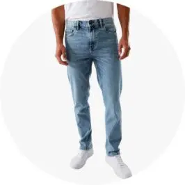 Mens Light Wash Slim Fit Stretch J
