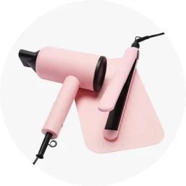 Image Of Hair Dryer and Straightener Set