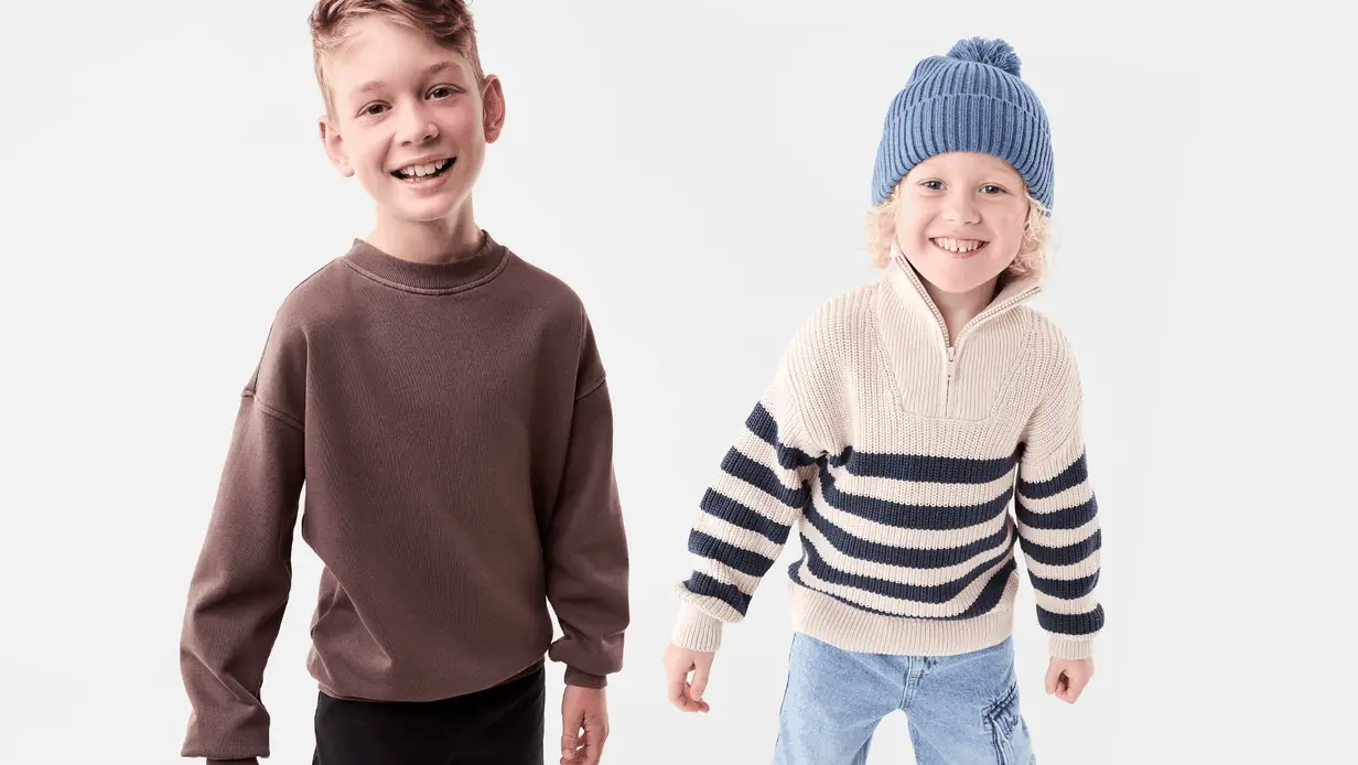 Kids winter apparel gif