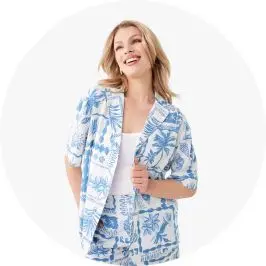 Womens Short Sleeve Boxy Linen Blend S