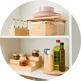 5 Piece Bamboo Pantry Set