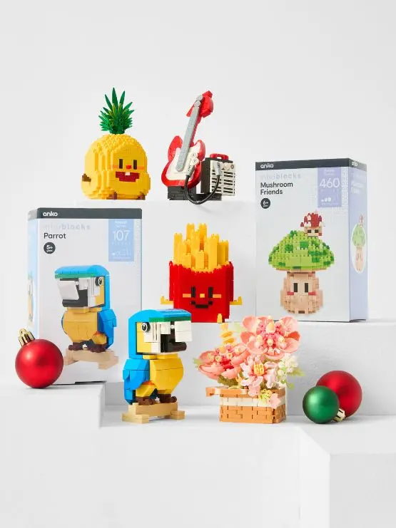 Mini Blocks Food Series Foodie Friends - Assorted