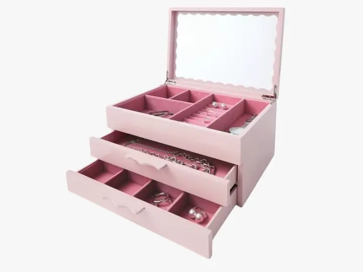 Wavy Edge Jewellery Box