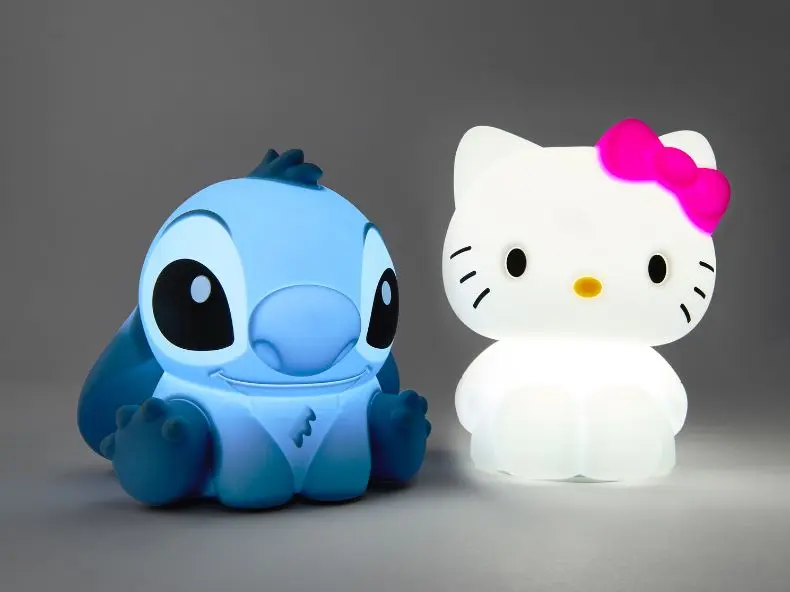 Hello Kitty and Stitch Silicone Lights for Kids 