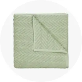 Cotton Chevron Mega Towel - 