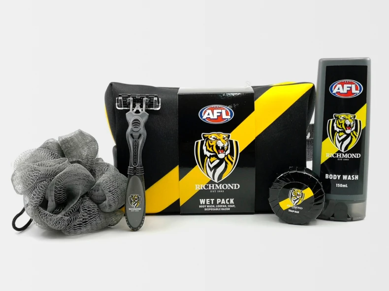 AFL Richmond Tigers Wet Pack with Accesso