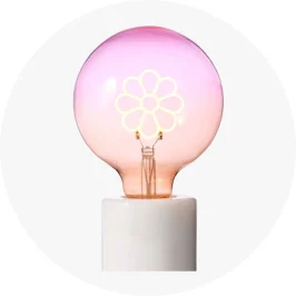 Flower Globe LED E27 2 