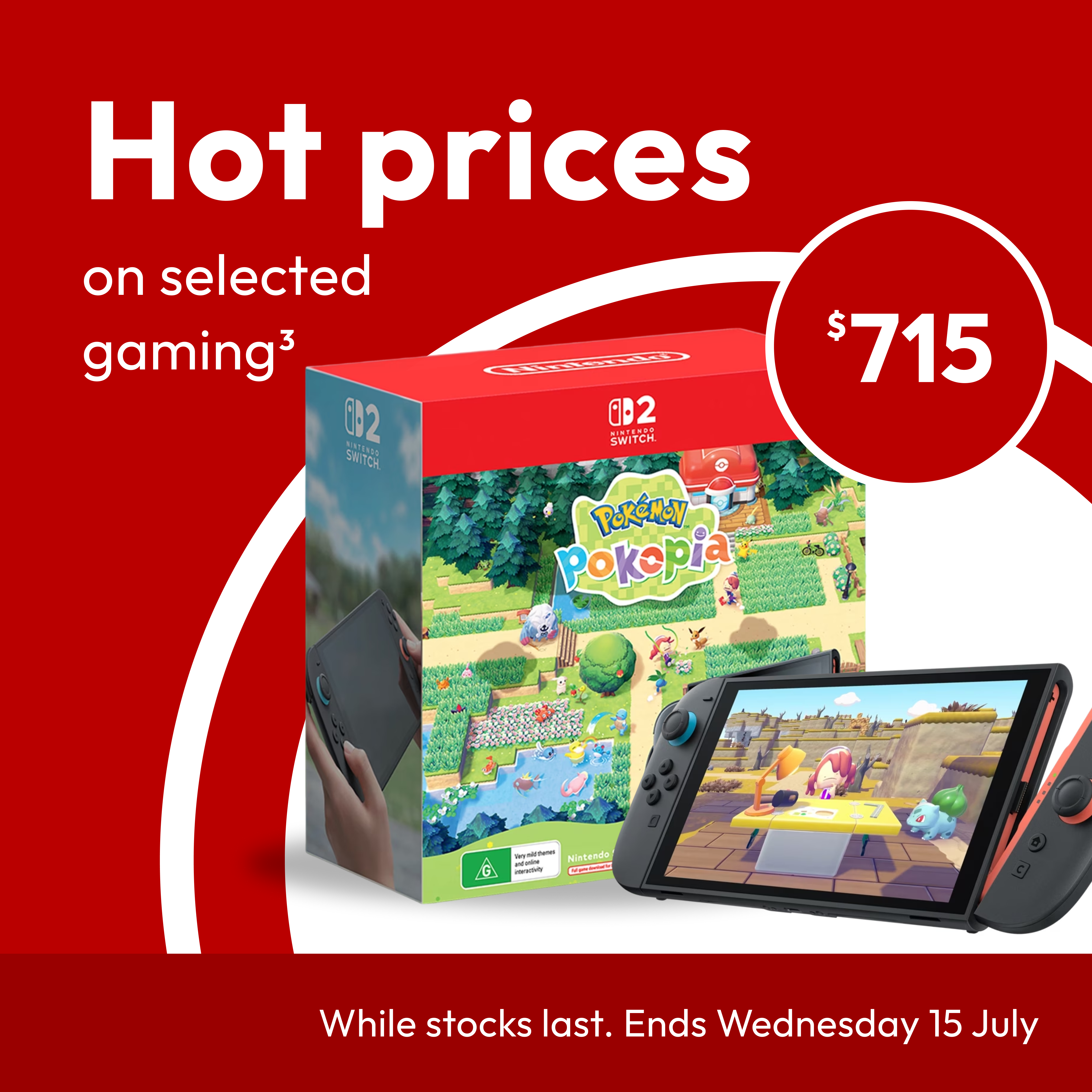 Target Hot Price on Selected Gaming pokopia