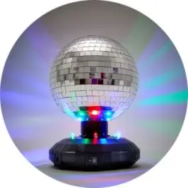 Rotating Mirror Ball L